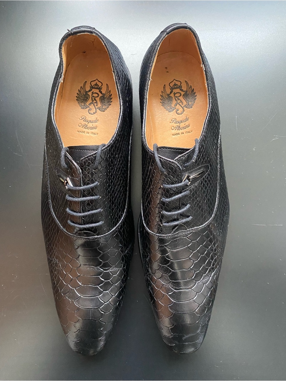 Men’s Italian Leather Dress Shoes size 46